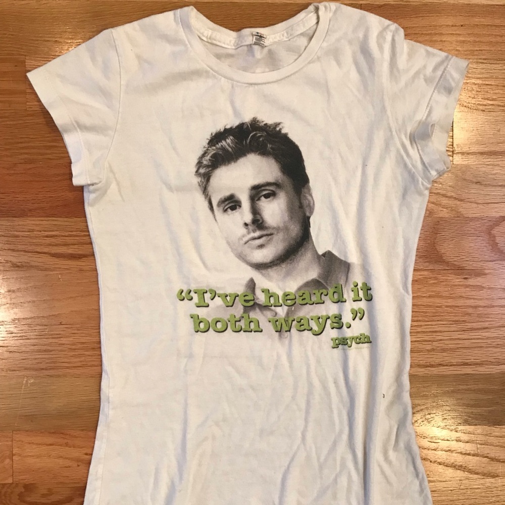 Psych T-shirt with Shawn Spencer